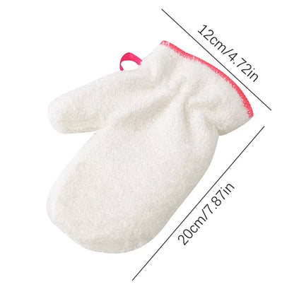 Bamboo Fiber Dishwashing Gloves with Non-Stick Silver Wire for Kitchen Cleaning - Oil-Proof and Waterproof Steel Wire Design