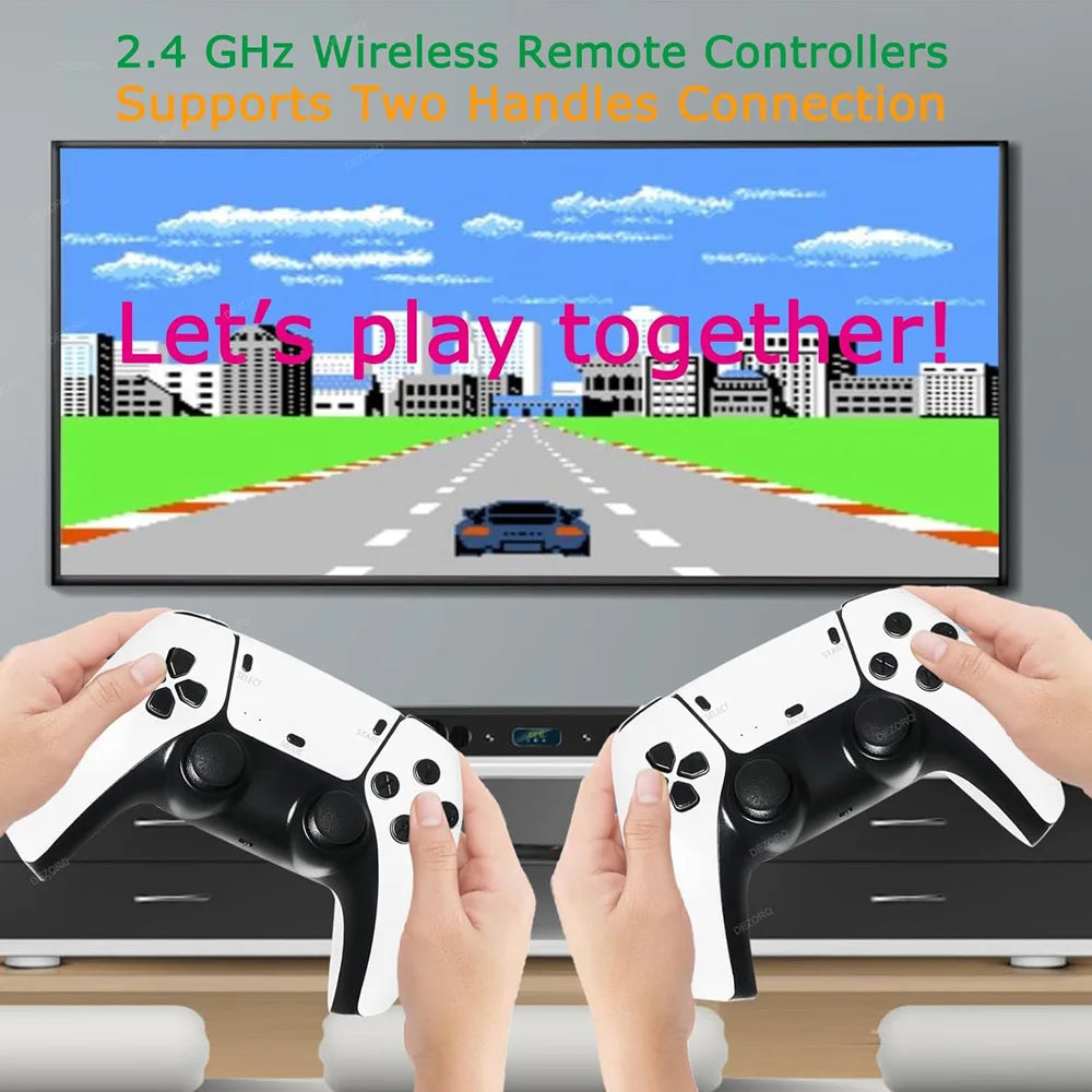 M15 Pro Retro Game Console - 4K HD Gaming Player with Over 19,000 Games and Wireless Controller