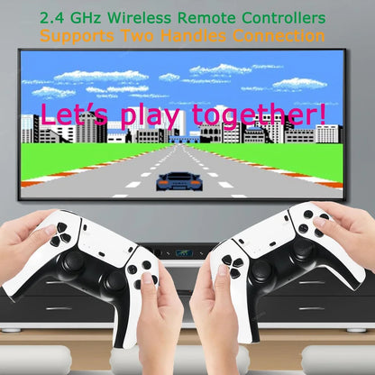 M15 Pro Retro Game Console - 4K HD Gaming Player with Over 19,000 Games and Wireless Controller