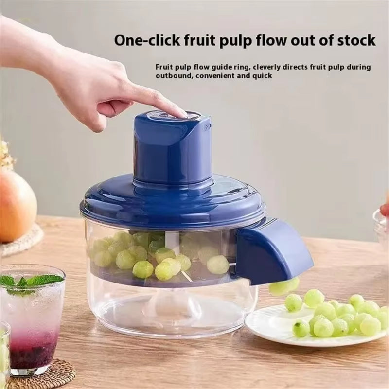 Automatic Electric Grape Peeler and Fruit Preparation Tool for Hands-Free Skin Removal