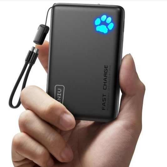 INIU Ultra Slim 10,000mAh 45W PD Portable Charger - Fast Charging USB-C Power Bank for iPhone, Samsung, Google, and More